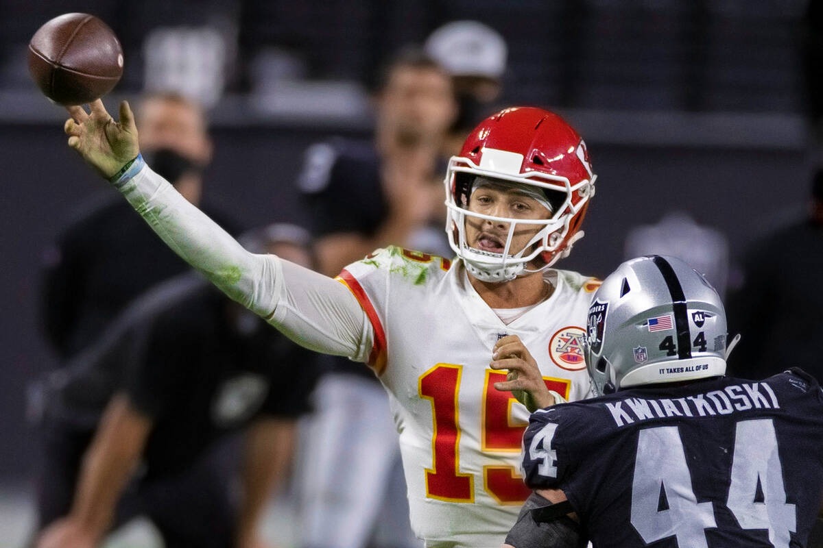Predicting player props for Raiders-Chiefs on Sunday