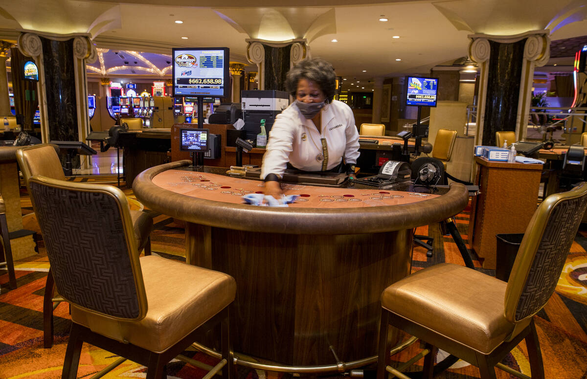 This poker room on the Las Vegas Strip is on hiatus