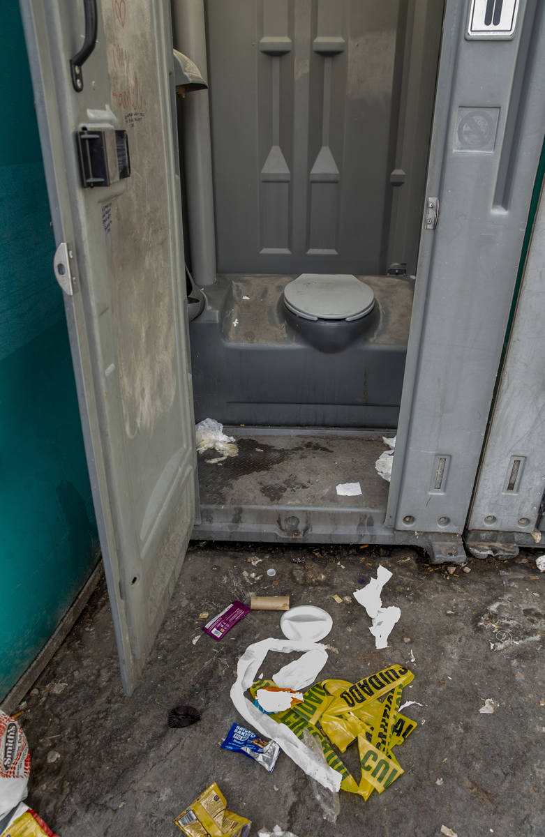 The porta potties within the Courtyard are cleaned daily but can become quite unsanitary and of ...