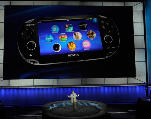 Sony Unveils Next Gen Portable Device Vita Las Vegas Review Journal Sony Unveils Next Gen Portable Device Vita Las Vegas Review Journal