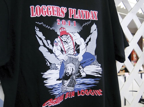 Community festival T-shirt mocks Osama bin Laden