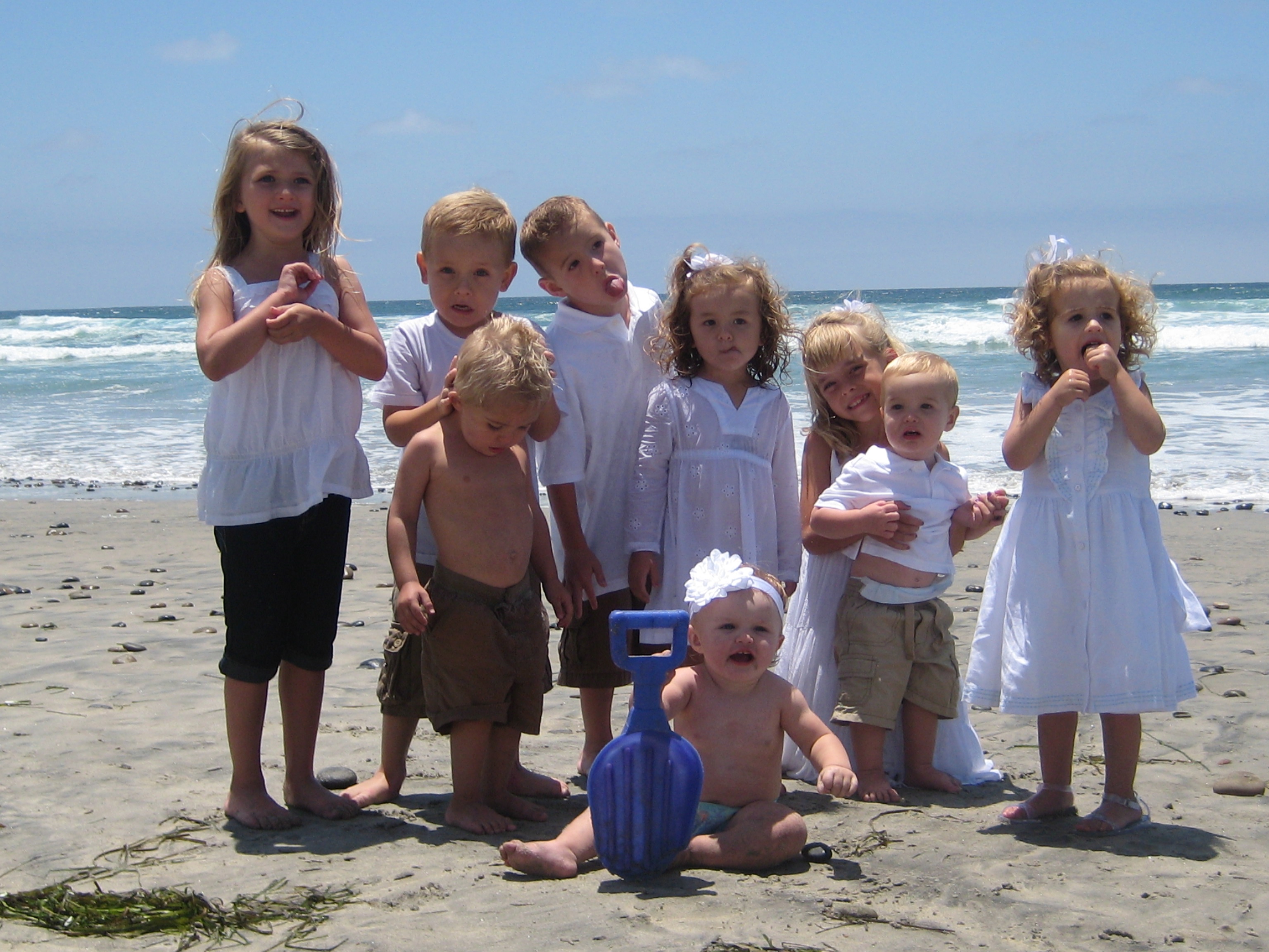 Children on beach