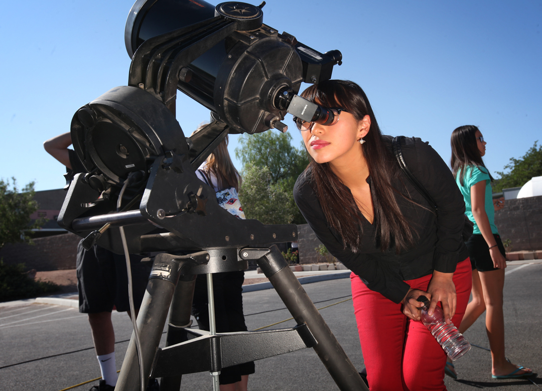 Annular Eclipse over Las Vegas Las Vegas ReviewJournal