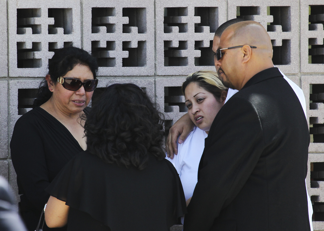 Friends and family attend funeral for Martinez family | Las Vegas