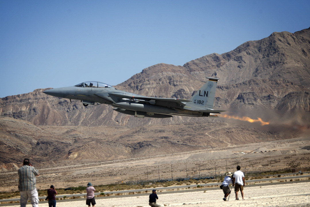 Red Flag combat exercise commences at Nellis Air Force Base Las Vegas