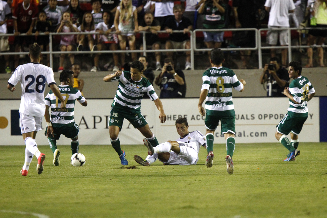 Real Madrid vs. Club Santos Laguna soccer match | Las Vegas Review-Journal