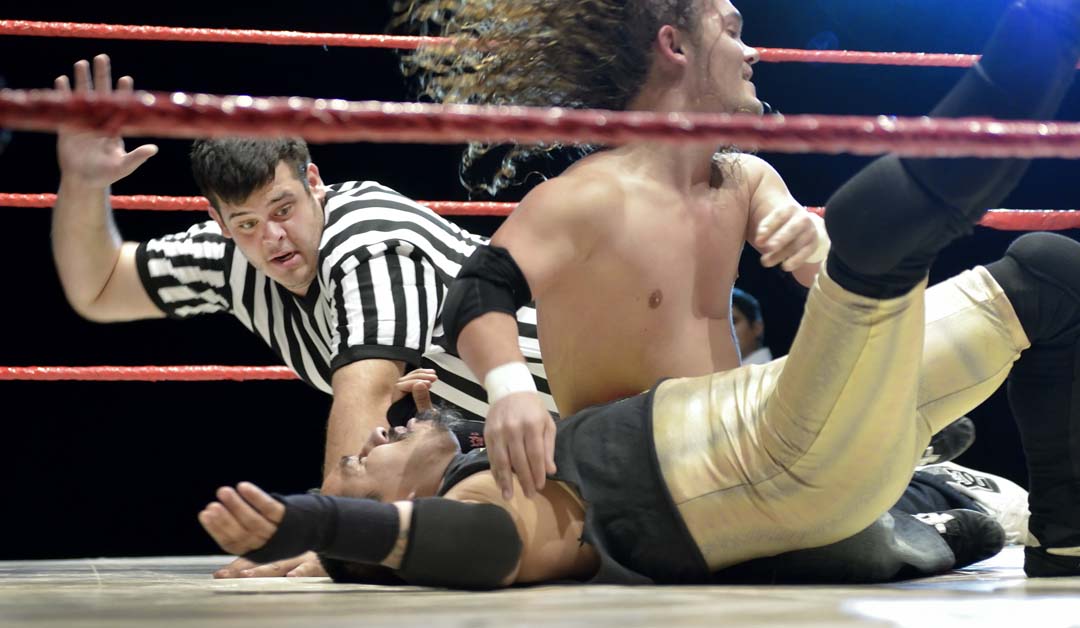 Extreme Midget Wrestling Federation takes over Riviera News
