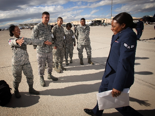 Five Airmen become citizens at Lake Mead ceremony > Nellis Air Force Base >  News