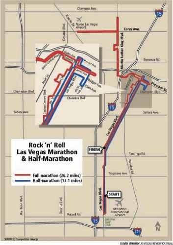 Road closures planned for Las Vegas Marathon | Las Vegas Review-Journal