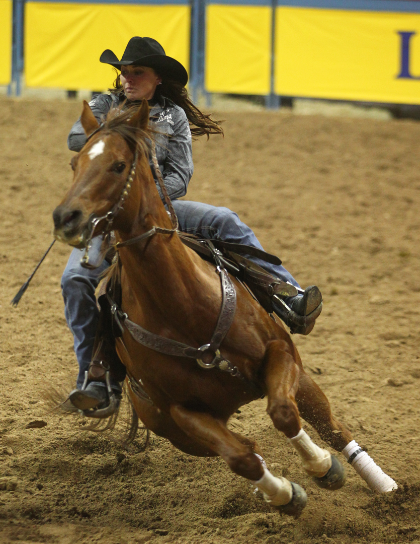 Barrel Racing in Round 4 of the NFR Las Vegas ReviewJournal