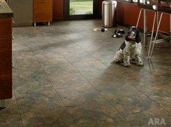 Living in luxury with the look of stone and slate flooring