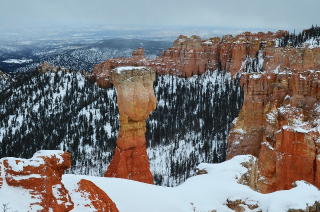 Playing Chess in the Snowy Mountains of Utah! 