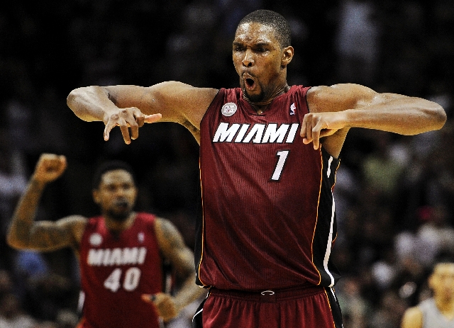 Chris Bosh enjoying every minute of being on basketball court