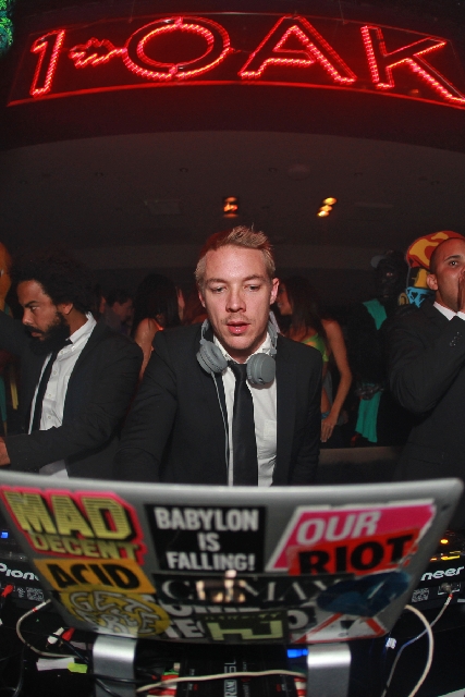 Major Lazer will perform at 1 Oak on Tuesday.