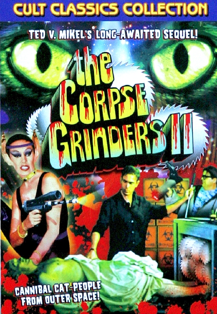 Poster for Ted V. Mikels' film "The Corpse Grinders II."
