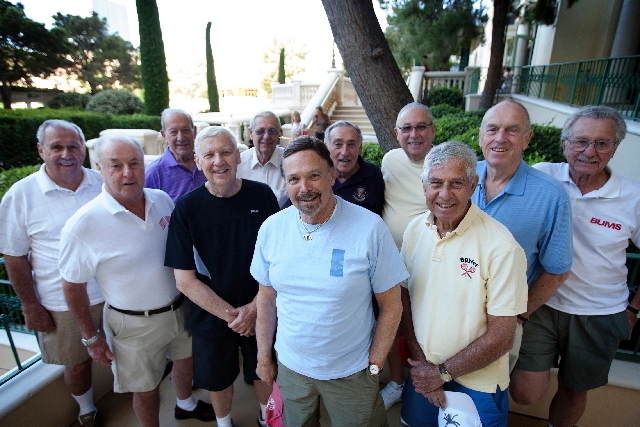 A group of friends who have met in Las Vegas annually since the late '70s grew up in New Jersey but now live all over.