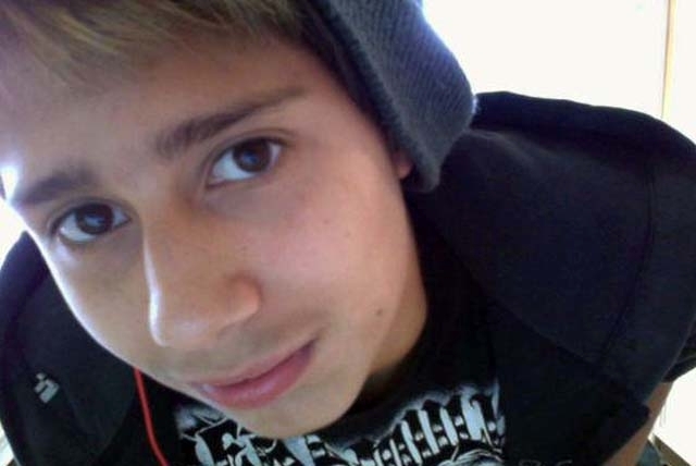 Marcos Vincente Arenas, 15, died from injuries sustained when robbers tried to take his iPad as he walked near the intersection of Charleston Boulevard and Scholl Drive on Thursday, May 16.