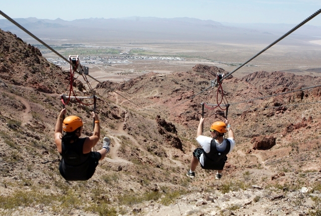 Flightlinez offers mountain-top thrills on Bootleg Canyon zip lines | Las Vegas Review-Journal