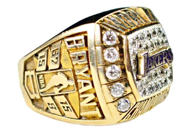 2005 Kobe Bryant NBA Championship Ring Los Angeles Lakers