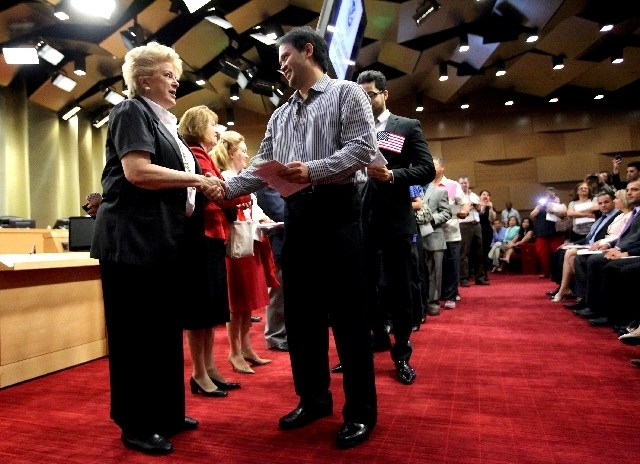New citizens sworn in during Las Vegas ceremony | Local Las Vegas | Local