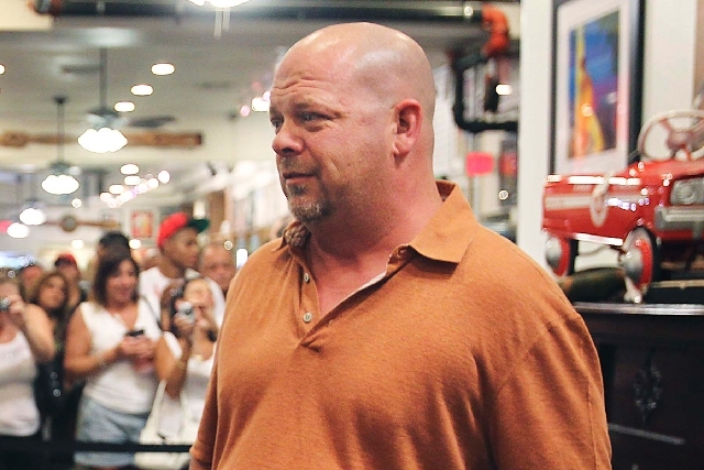 Rick Harrison of "Pawn Stars" and his bride-to-be are going camping on their honeymoon.