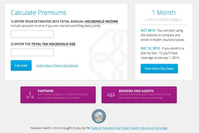 Nevada insurance division releases plan premiums to take