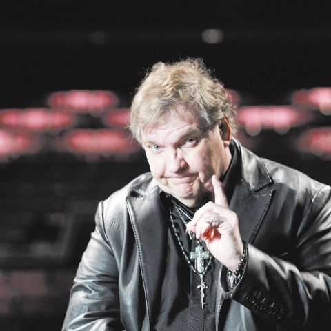 Meatloaf has a new show planned for the Planet Hollywood resort and casino in Las Vegas. Photographed on stage at the Planet Hollywood in Las Vegas Thursday, Aug. 22, 2013. (John Locher/Las Vegas  ...