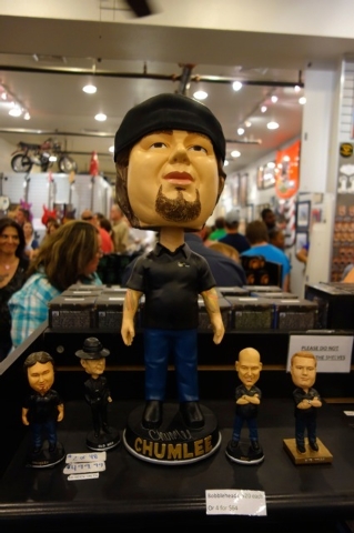 The $500 "Chumlee" bobble-head doll. (Norm Clarke/Las Vegas Review-Journal)