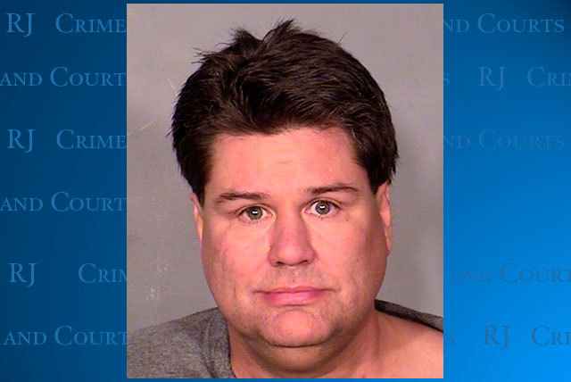 Michael Barclay, 44, was booked into the Clark County Detention Center Wednesday. (Courtesy)