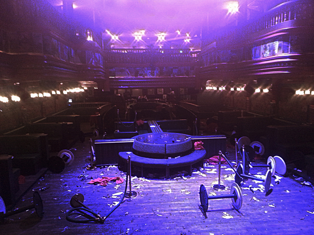 The Act nightclub was a mess Sunday after a wild final night of partying. Staffers were informed before the doors opened late Saturday that The Act was being shut down by the club's ownership. Bro ...