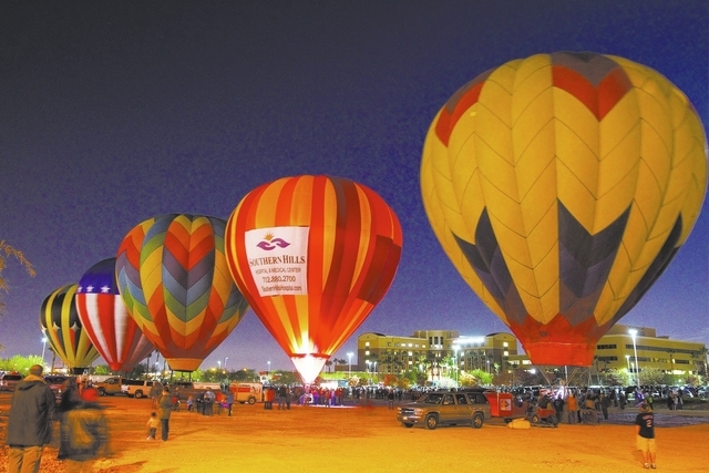 Balloon Festival And Fundraiser To Take Flight Oct 25 27 At Southern Hills Hospital Las Vegas Review Journal