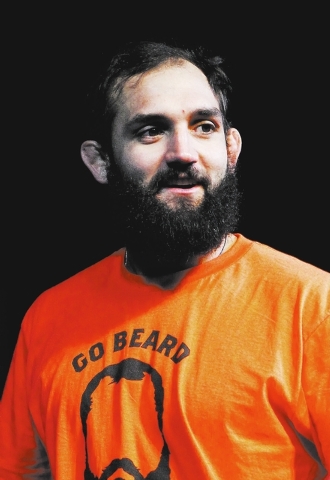 Johny Hendricks will fight Georges St. Pierre in main event of UFC 167 on Saturday (Jason Bean /Las Vegas Review-Journal)