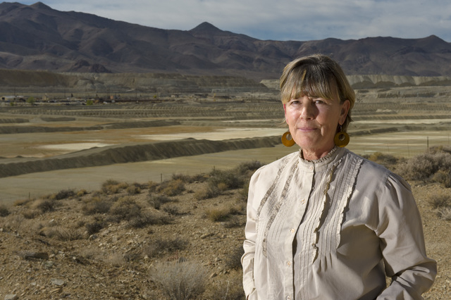 Peggy Pauley, who formed Yerington’s first citizen advocacy group to address the water contamination from the former Anaconda copper mine site near Yerington, says the lawsuit was not about gett ...