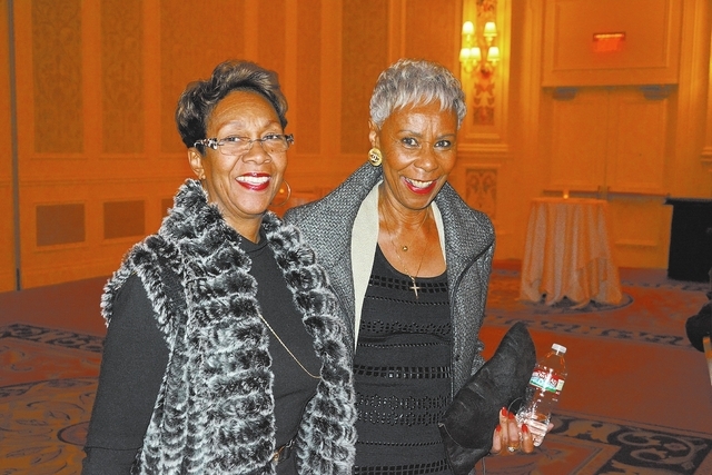 Sharon Taylor, left, and Sharon Hammock. (Courtesy Photo by Ted Mason)
