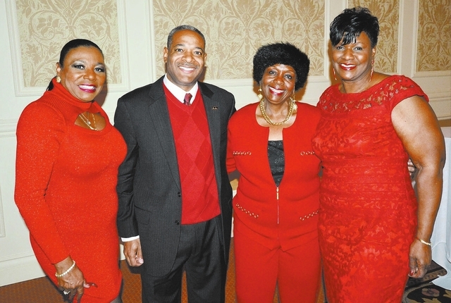 Lillian McMorris, from left, Brian Pauling, Sylvia Allen and Glennie Gaines. (Courtesy Photo by Ted Mason)