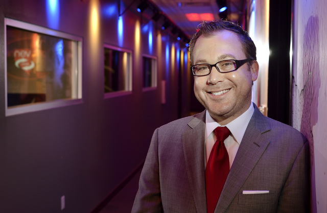 Justin McVay, director of the UNLV Business Startup Center, poses at an off-campus satellite location known as the InNEVation Center at 6795 Edmond St. in Las Vegas on Oct. 15. (Bill Hughes/Las Ve ...