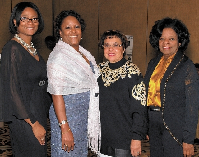 Berna Rhodes-Ford, from left, Bobby Gordon, Juanita Williams and Jeanne Jones. (Courtesy)