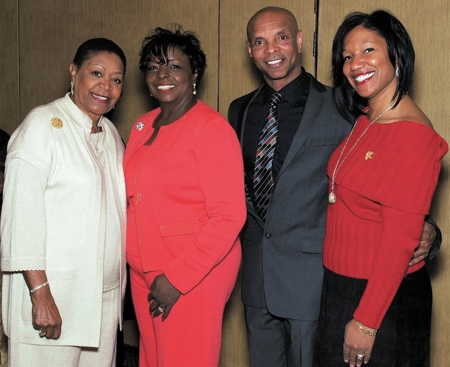Hannah Brown, from left, Jerrie Merritt, Wendell Blaylock and Carole Frye. (Courtesy)