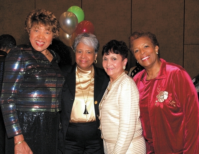 E. Lavonne Lewis, from left, Beverly Dabney, Beryl Warren and Doris Haggans. (Courtesy)