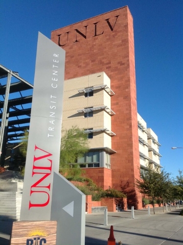 Greenspun Hall is the home of the Greenspun College of Urban Affairs on the UNLV campus. (Greg Haas/Las Vegas Review-Journal)