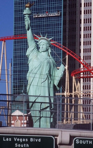 Wrong Statue of Liberty printed on U.S. stamp (it's the Las Vegas one)