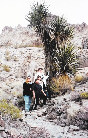 Undated handout photo of Terri Robertson, the long-time advocate for some of Southern Nevada's outdoor treasures who was instrumental in the creation of the Sloan Canyon National Conservation Area ...