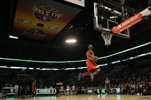 Terrence Ross In-Game Dunk Contest Highlights 