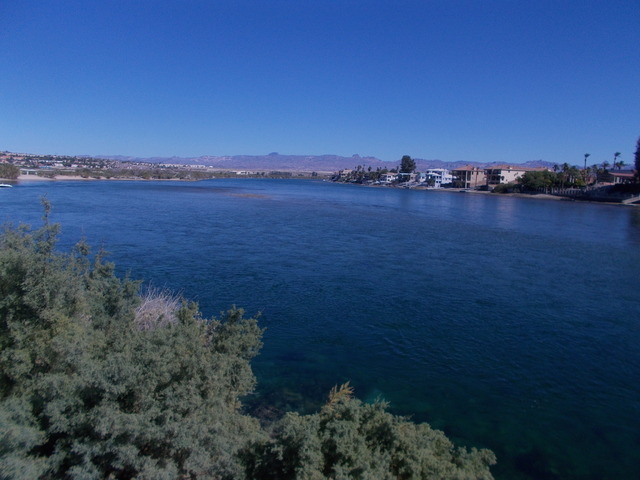 The Colorado River south of Laughlin enjoys the honor of being the Silver State’s lowest geographic spot. (Alan Snel/Las Vegas Review-Journal