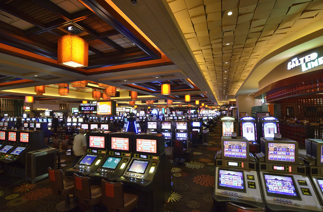 The interior of the Aliante hotel-casino is shown at 7300 N. Aliante Parkway in North Las Vegas on Wednesday, Feb. 5, 2014. (Bill Hughes/Las Vegas Review-Journal)