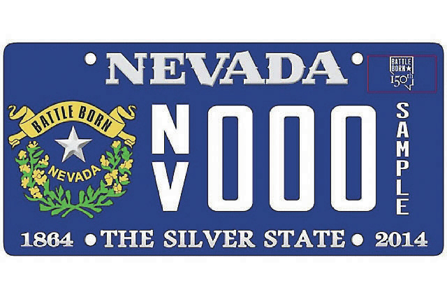 More than 6,000 Nevada 150th anniversary license plates have been issued, and an additional 879 personalized plates have been ordered.
