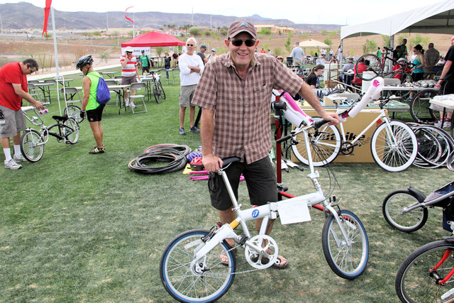 Outside Las Vegas vice-chairman Dick Wimmer participates in the 2013 Henderson Bike Swap & Ride. This year's event is scheduled from 9 a.m. to 1 p.m. March 29 at Cornerstone Park, 1600 Wigwam Park ...