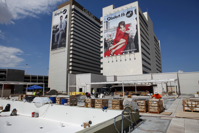 A Southern California man is suing the Downtown Grand for loaning him money and allowing him to play while he was blackout drunk. (John Locher/Las Vegas Review-Journal file)