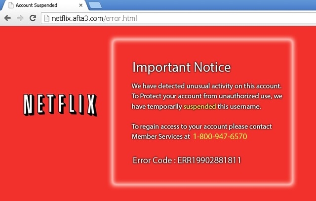 Netflix Phishing Campaign Spikes in Brazil with Account Update/Suspended  Tricks