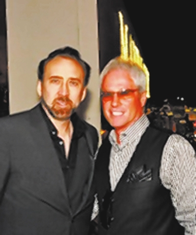 Nicolas Cage with LJ Harness (Courtesy)